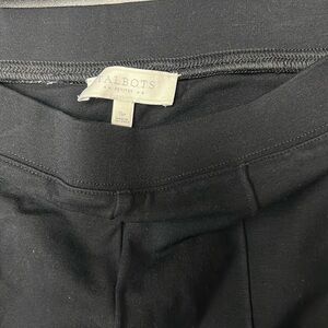 Talbots Black Legging